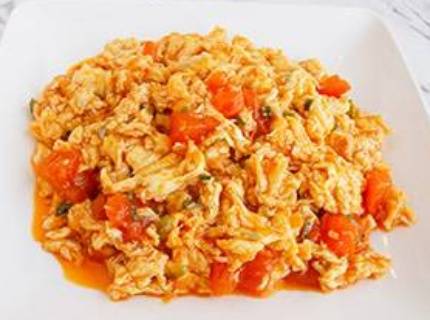 Scrambled Egg with Tomato 番茄炒蛋